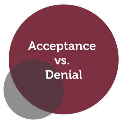 Acceptance vs. Denial Power Tools - Marcela Bubnikova